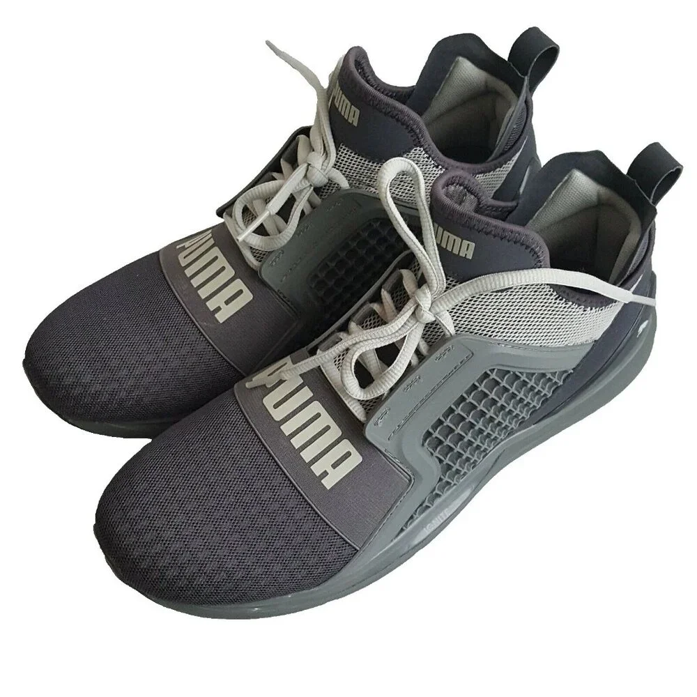 Grey Puma Men's Ignite Limitless Basketball Shoe Size 11
